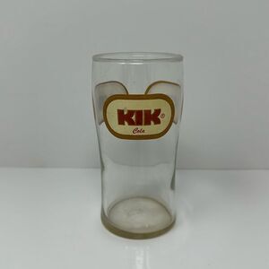 Vintage Kik Cola glass